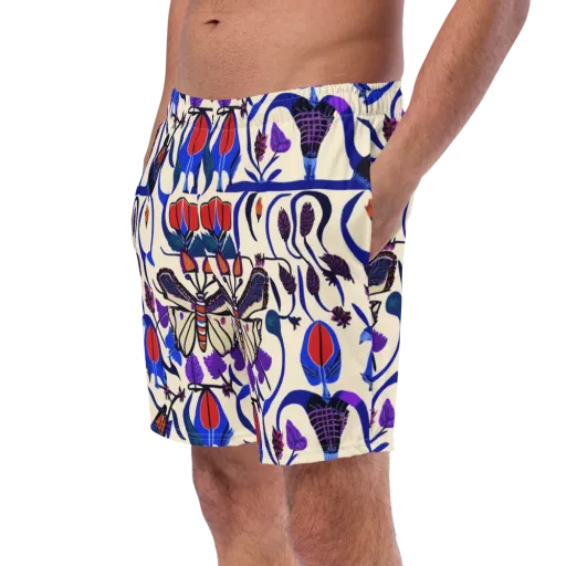 Violet Wildgarden on a Swim Trunks