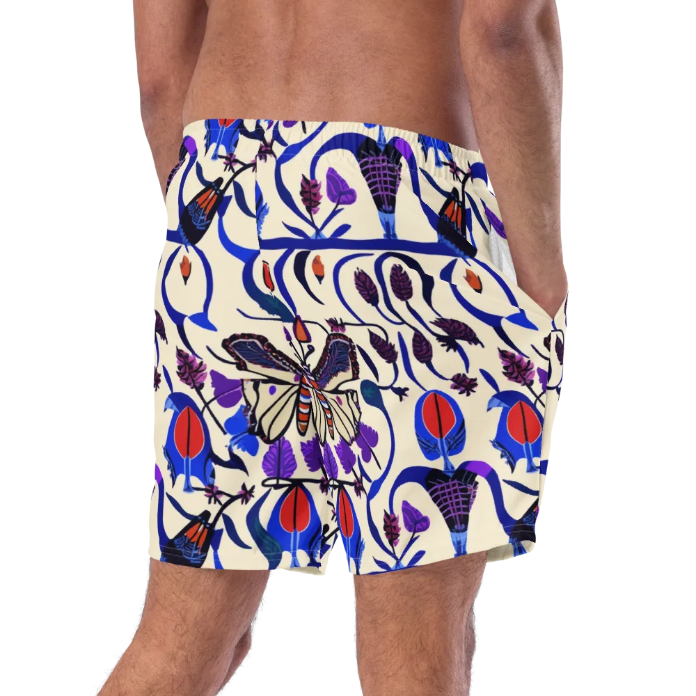 Violet Wildgarden on Swim Trunks — Right Back