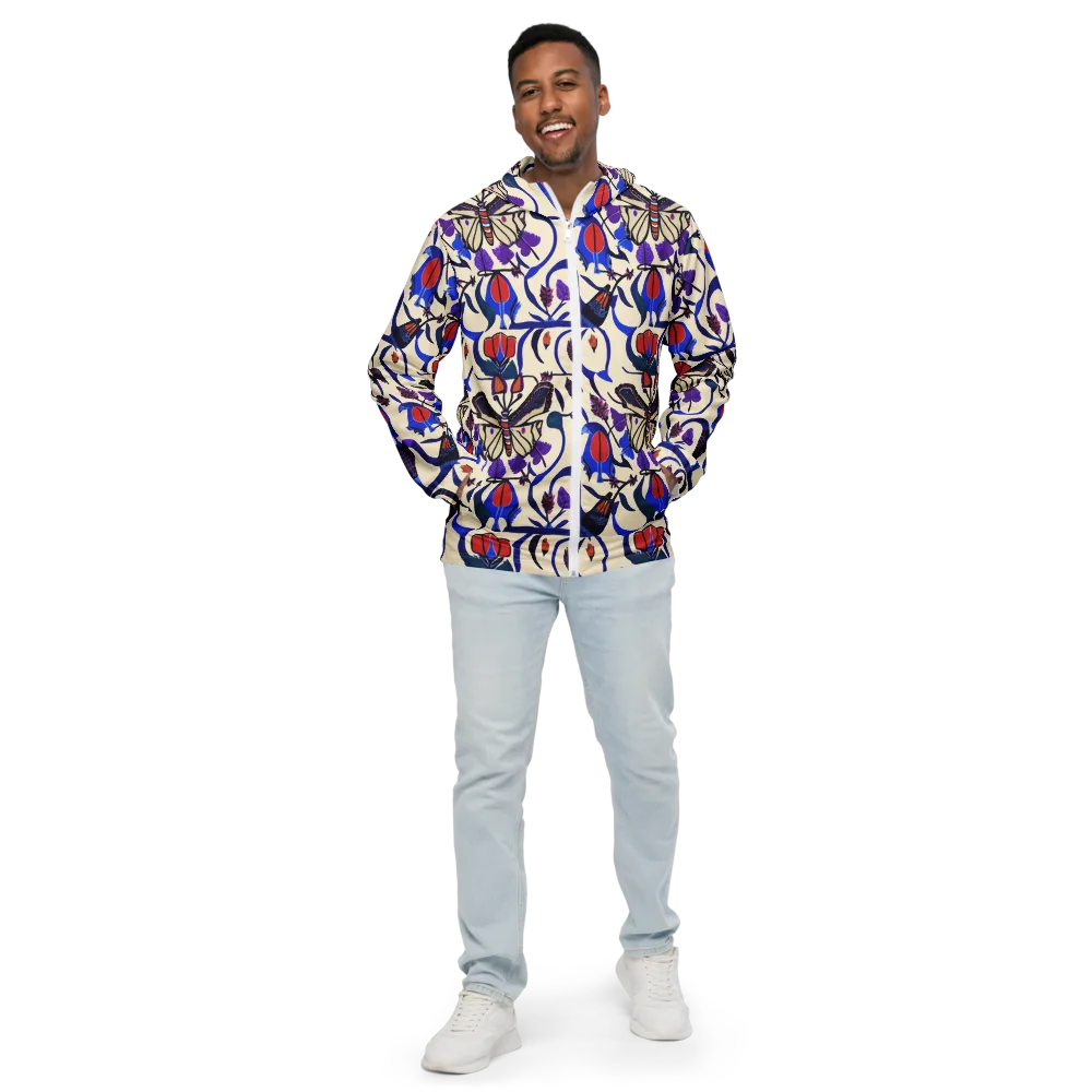 Violet Wildgarden on Men's Windbreaker — Front