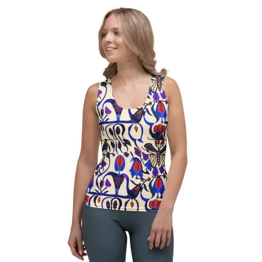 Violet Wildgarden on a Women's Tank Top