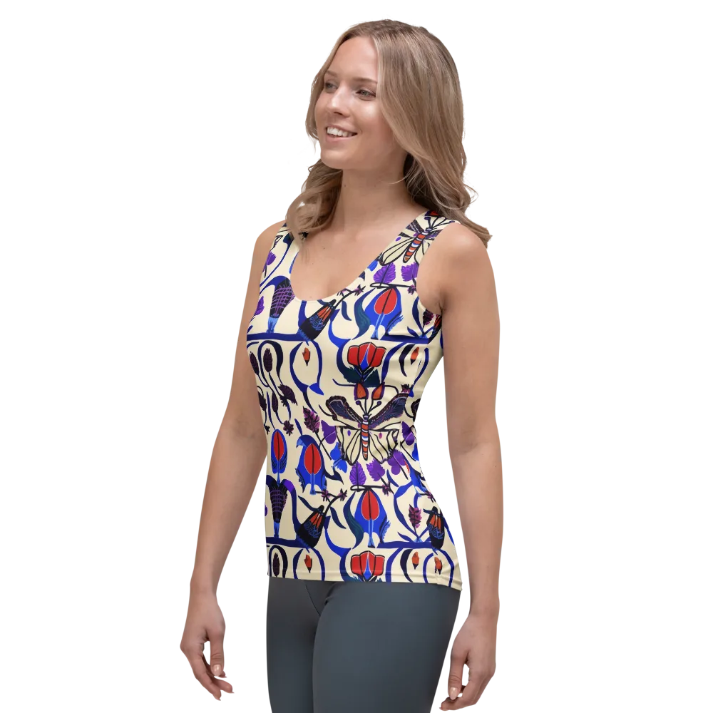 Violet Wildgarden on Women's Tank Top — Left Front