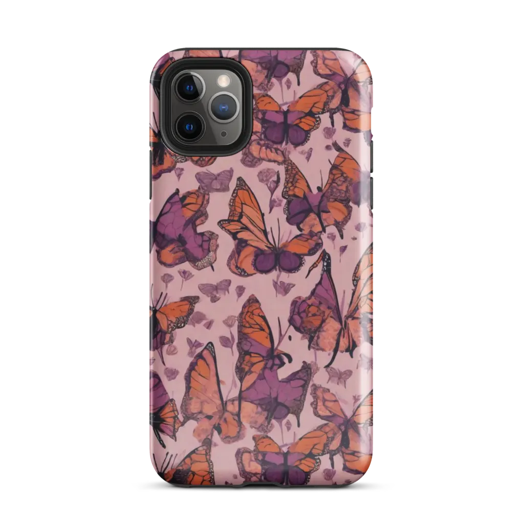 Mauve Migration on Tough Case for iPhone® — Front