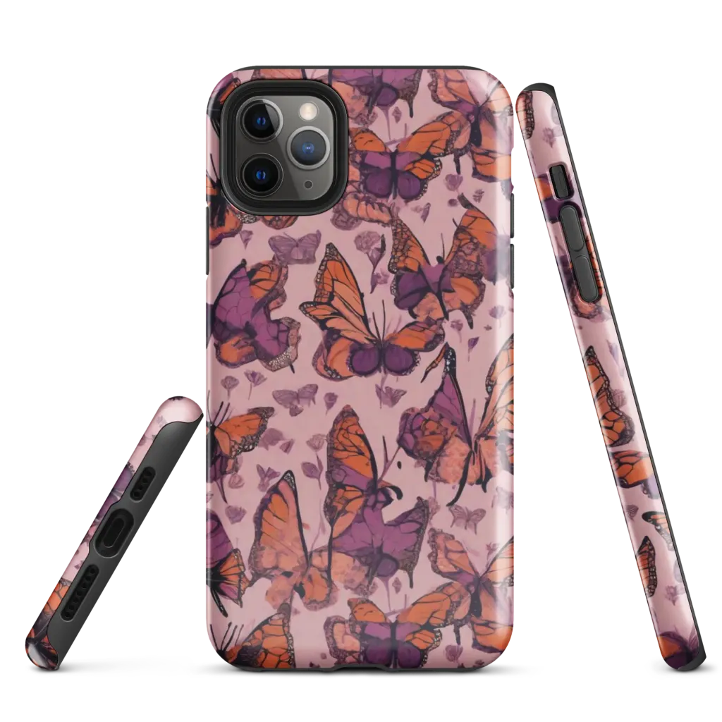 Mauve Migration on Tough Case for iPhone® — Front