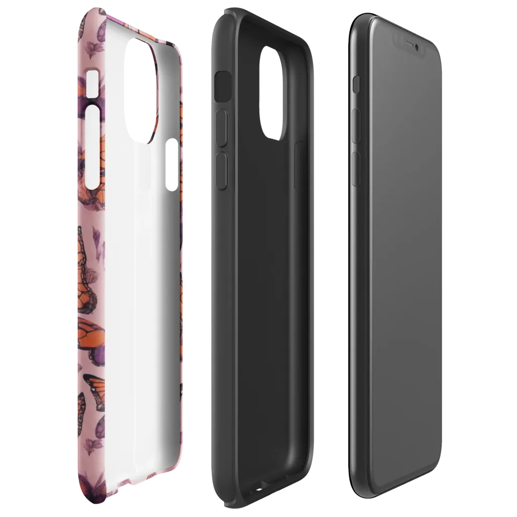 Mauve Migration on Tough Case for iPhone® — Right