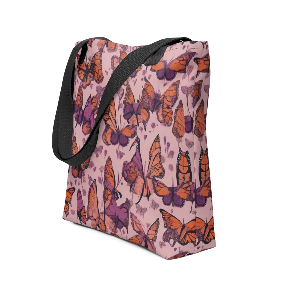 Mauve Migration on Tote Bag — Front