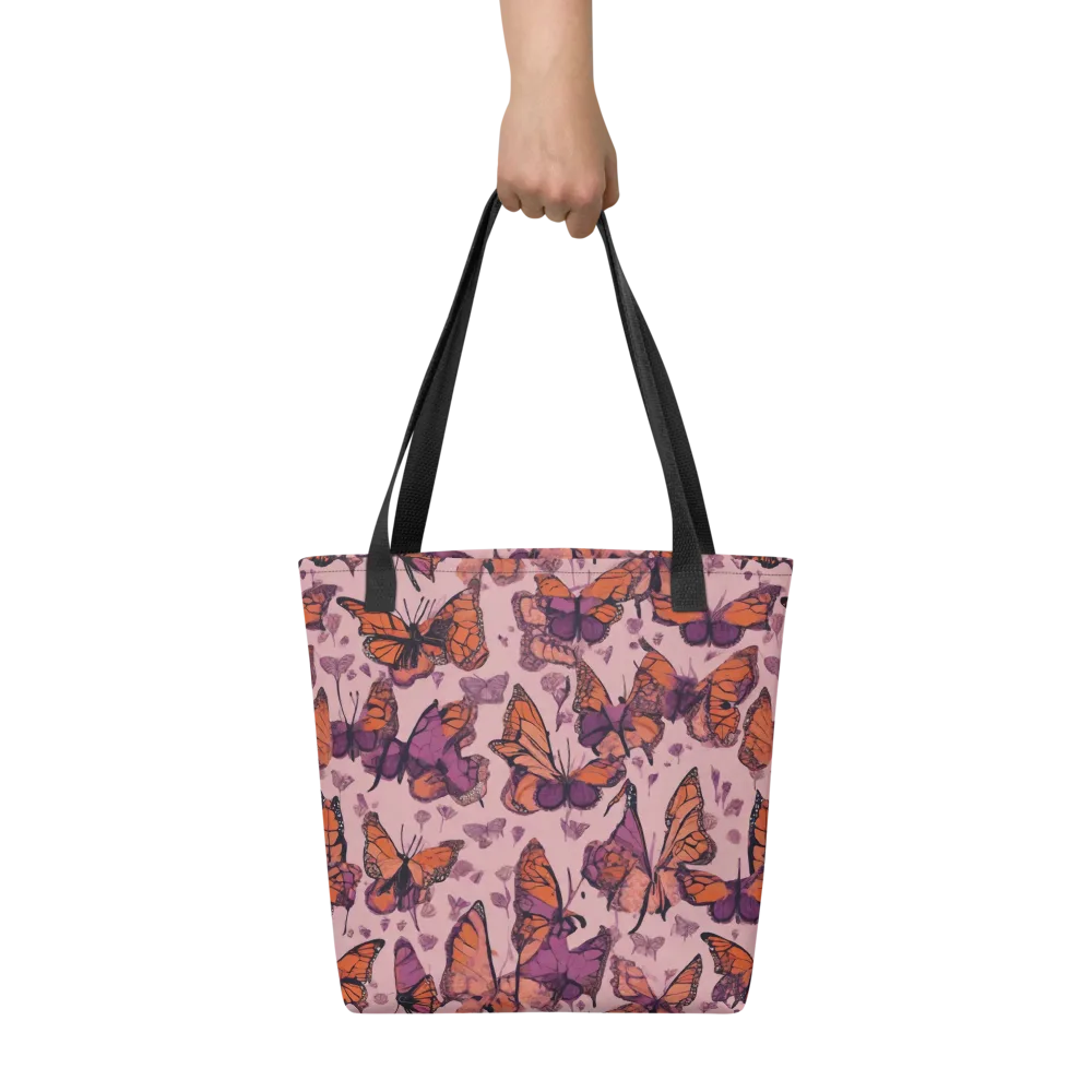 Mauve Migration on Tote Bag — Front