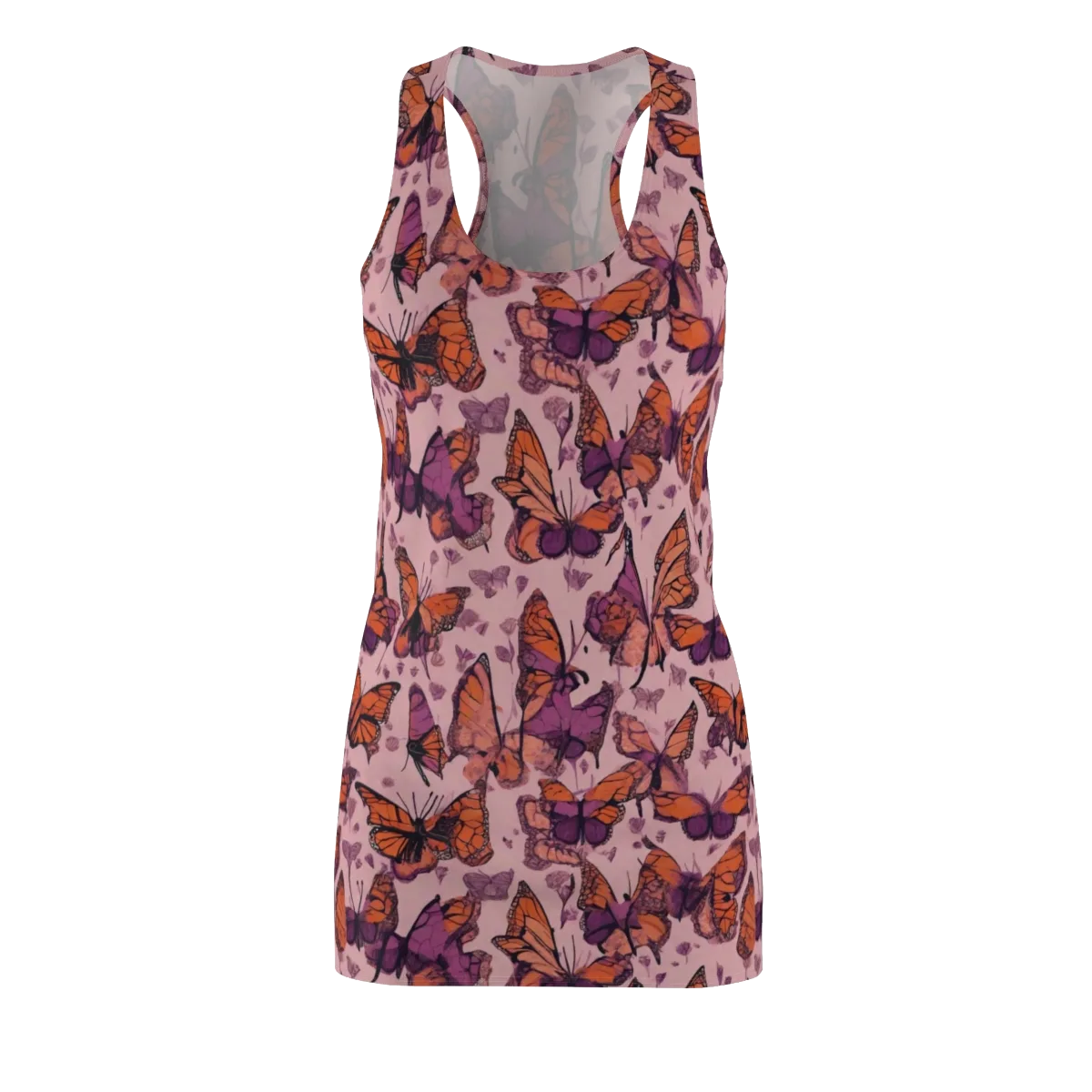 Mauve Migration on Racerback Dress — Front