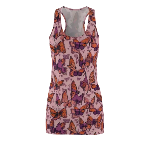 Mauve Migration on a Racerback Dress