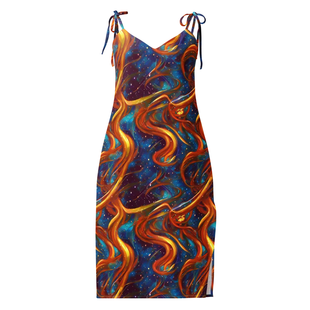 Perez Whirl on Slip Dress — Front