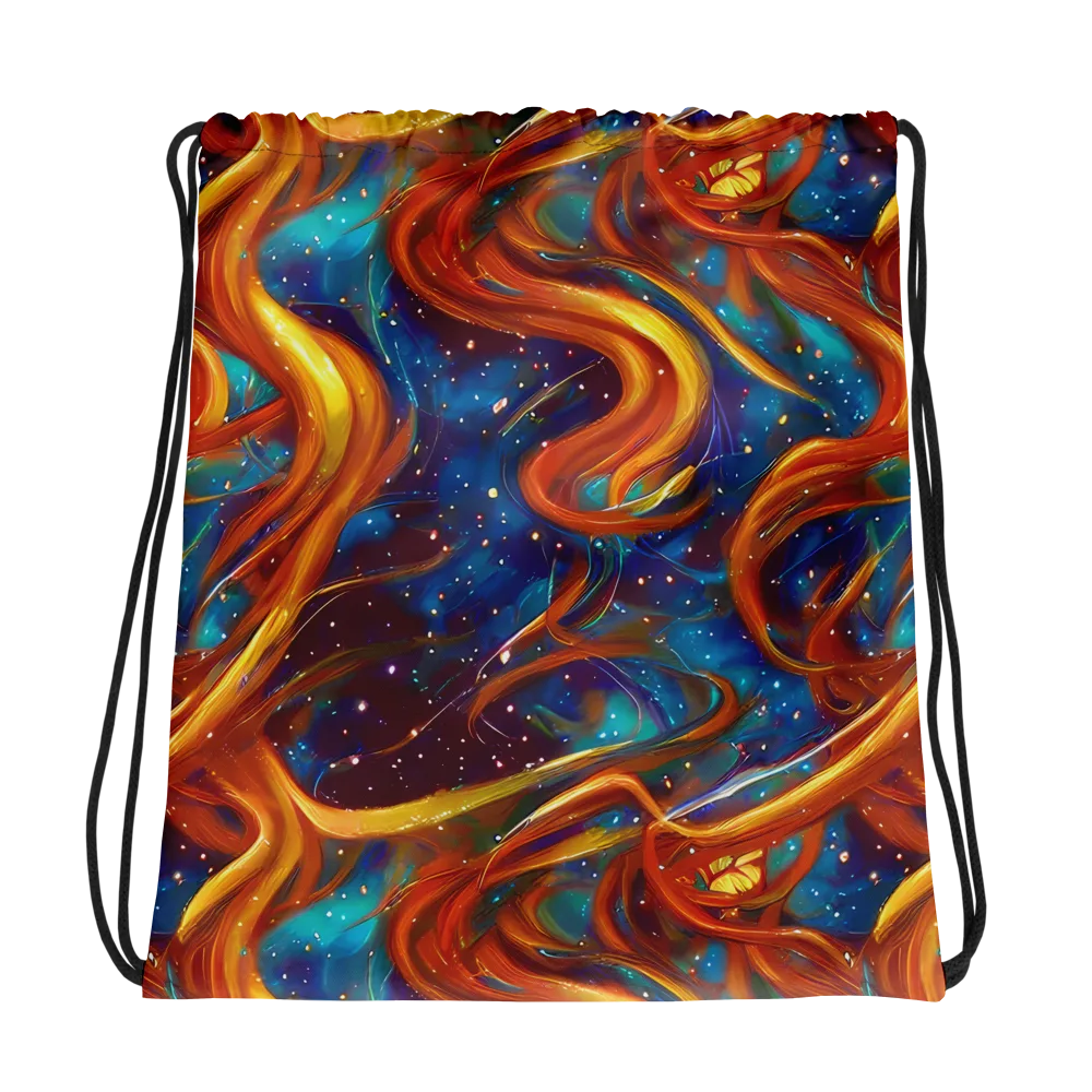 Perez Whirl on Drawstring Bag — Photo