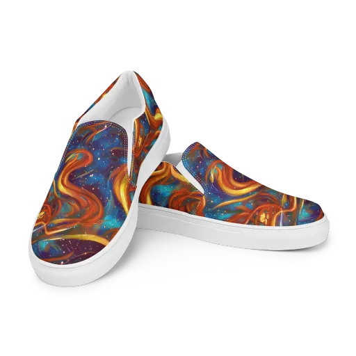 Perez Whirl on a Women's Slip-On Canvas Shoes