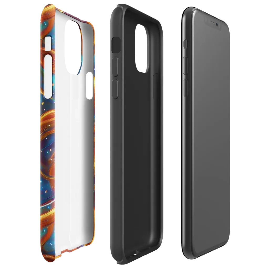 Perez Whirl on Tough Case for iPhone® — Right