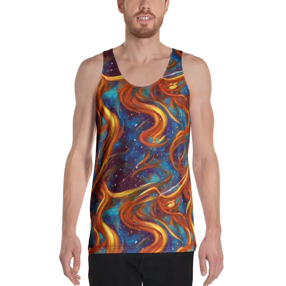 Perez Whirl on Men's Tank Top — Front