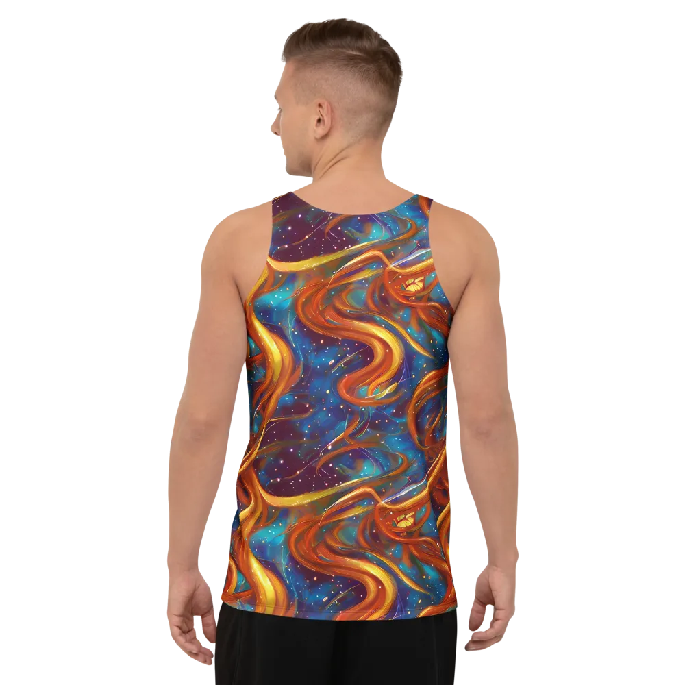 Perez Whirl on Men's Tank Top — Back