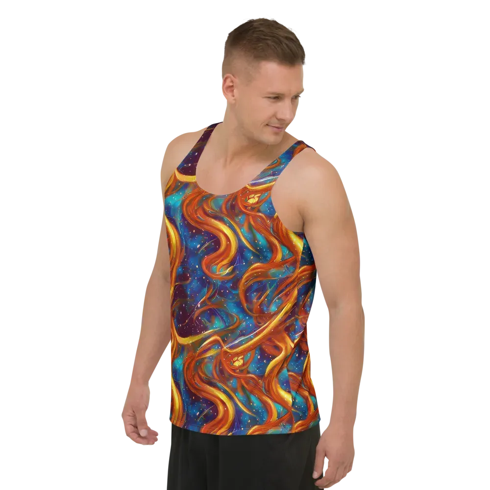 Perez Whirl on Men's Tank Top — Left Front