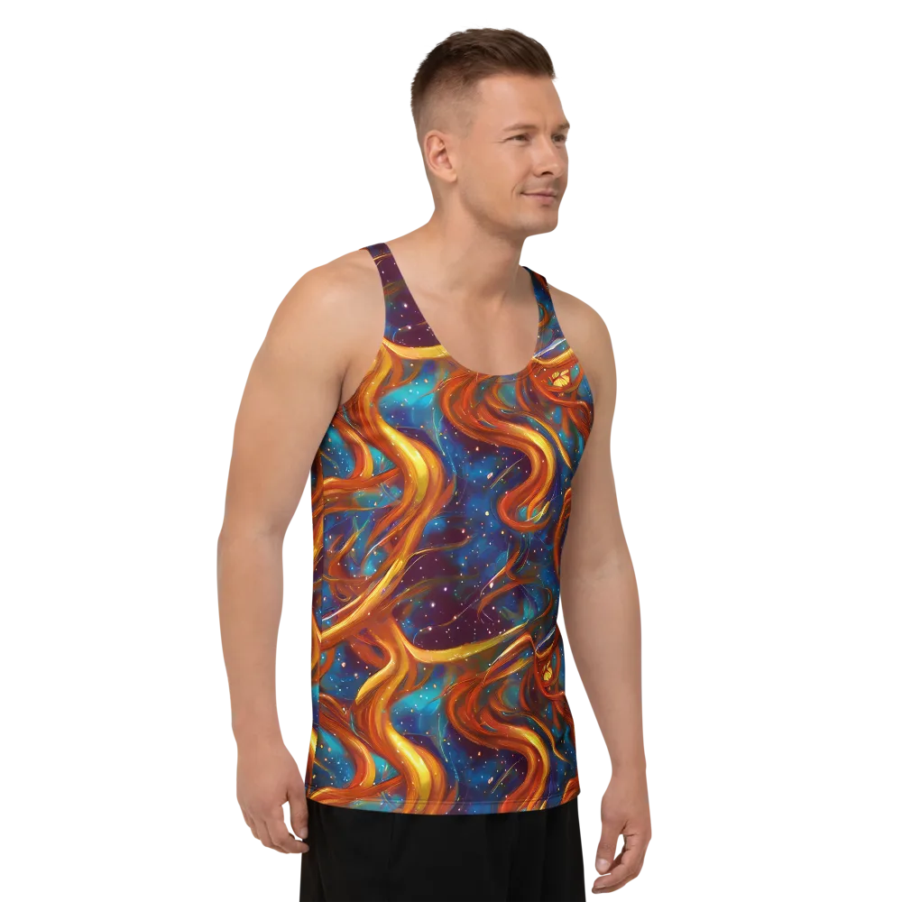 Perez Whirl on Men's Tank Top — Right Front