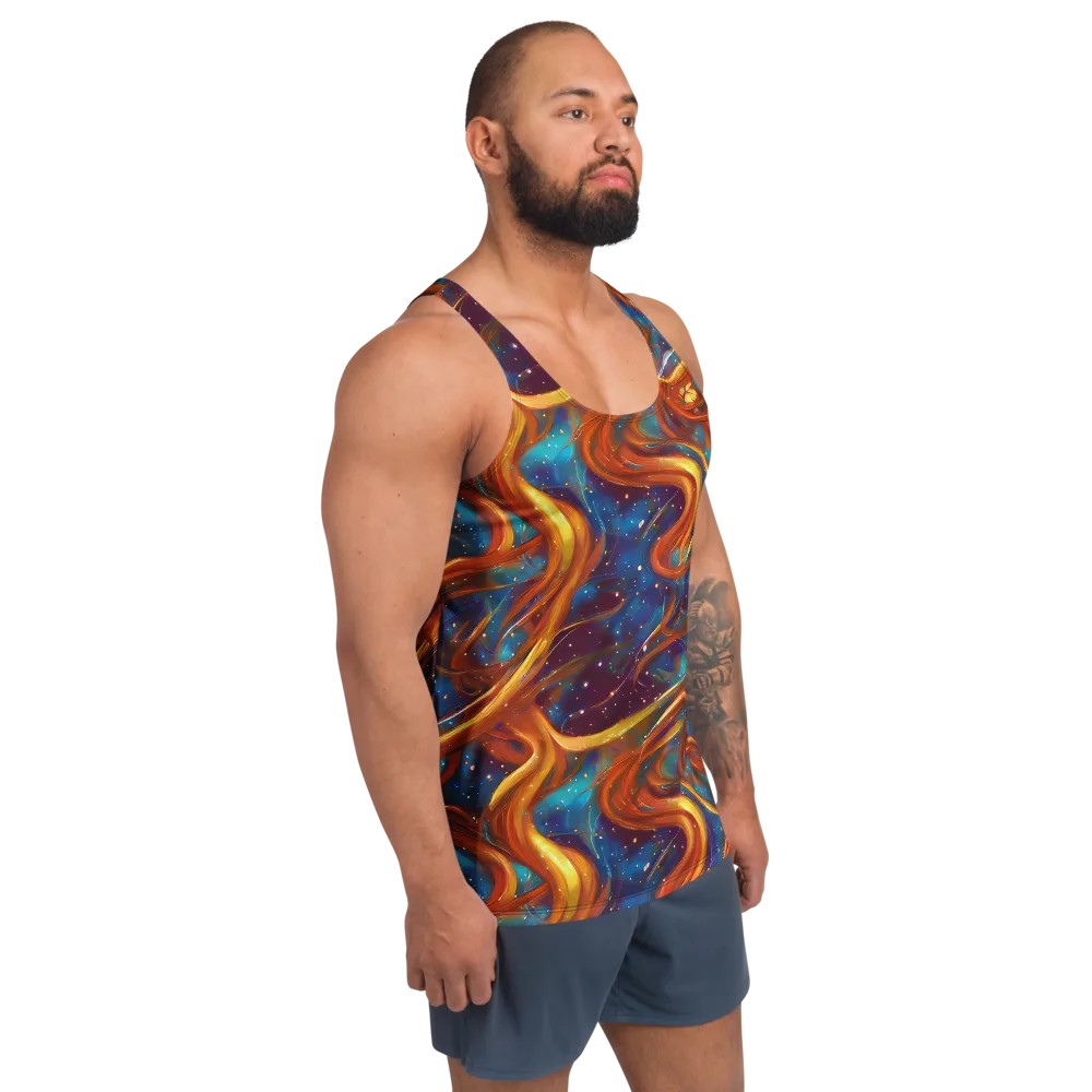Perez Whirl on Men's Tank Top — Right Front