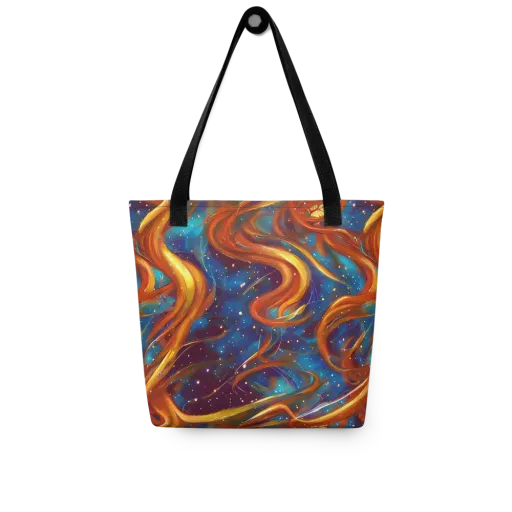 Perez Whirl on a Tote Bag