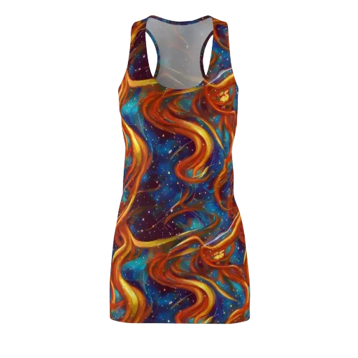 Perez Whirl on a Racerback Dress