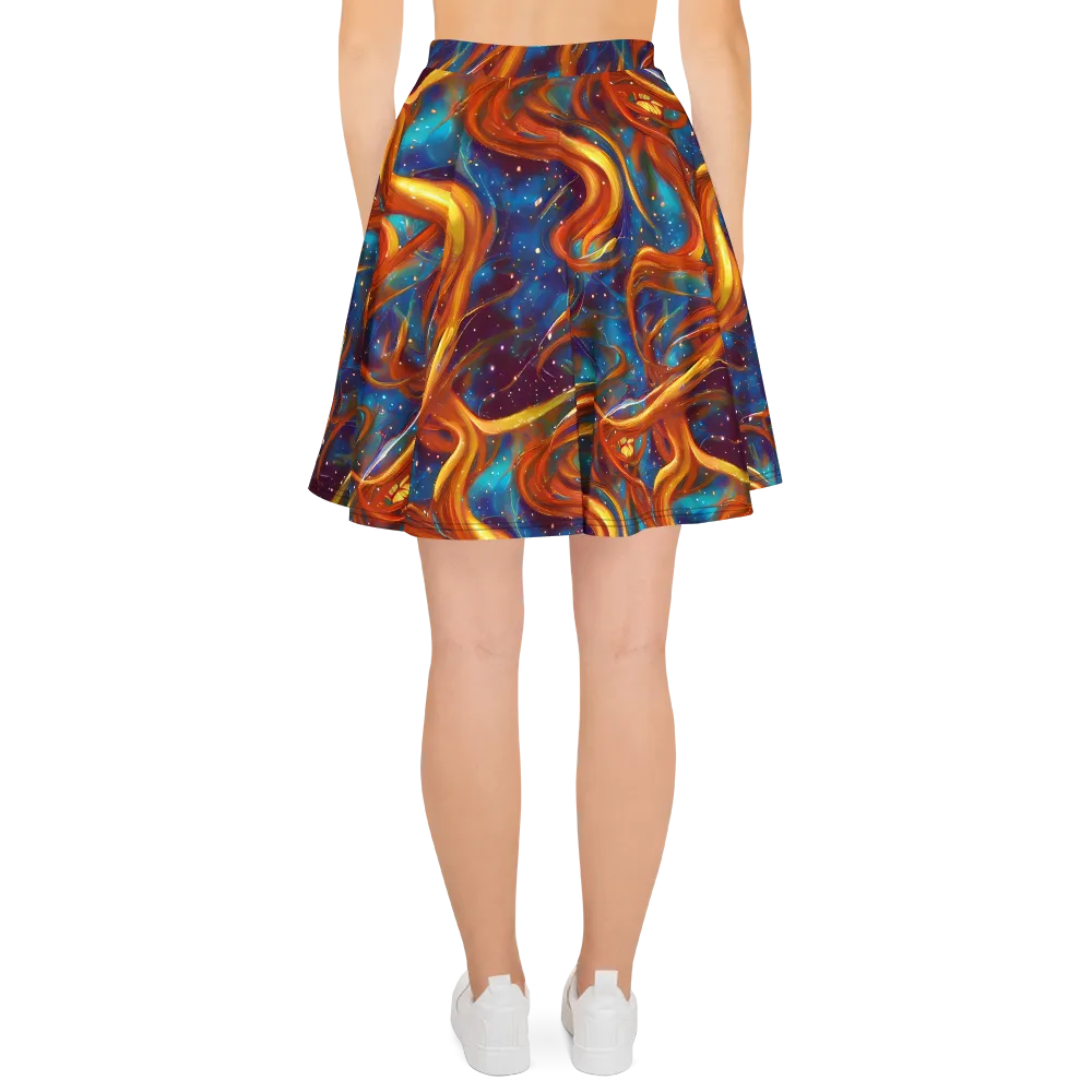 Perez Whirl on Skater Skirt — Back