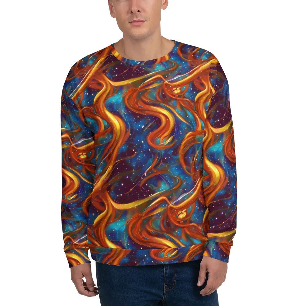 Perez Whirl on Sweatshirt — Front