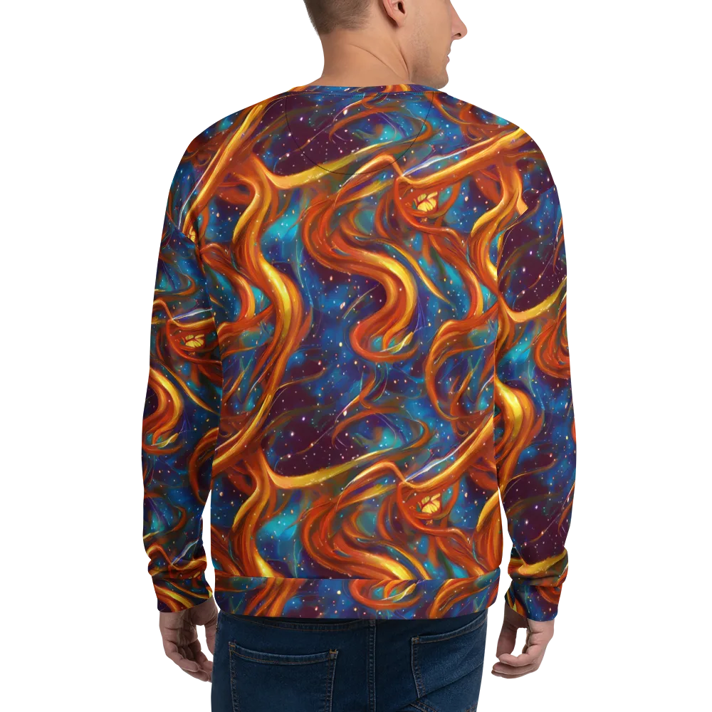 Perez Whirl on Sweatshirt — Back