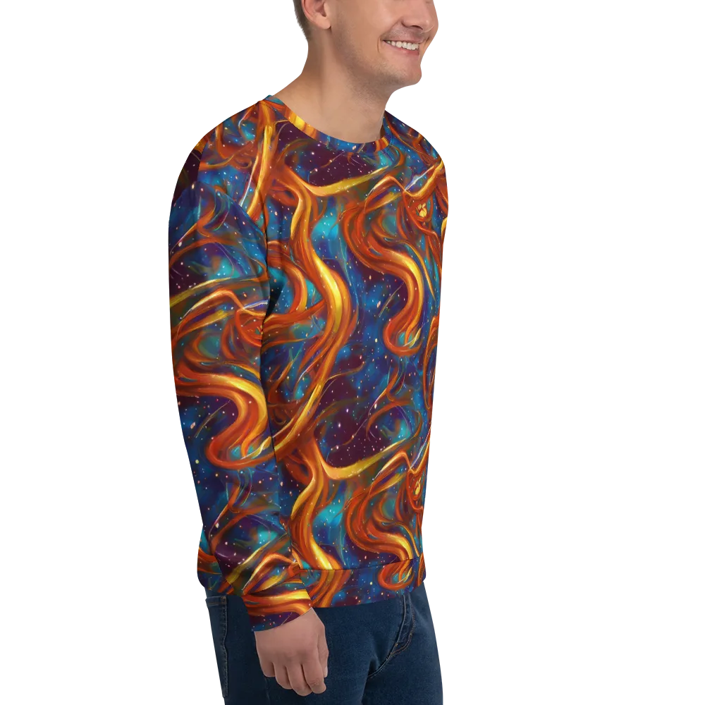 Perez Whirl on Sweatshirt — Right Front