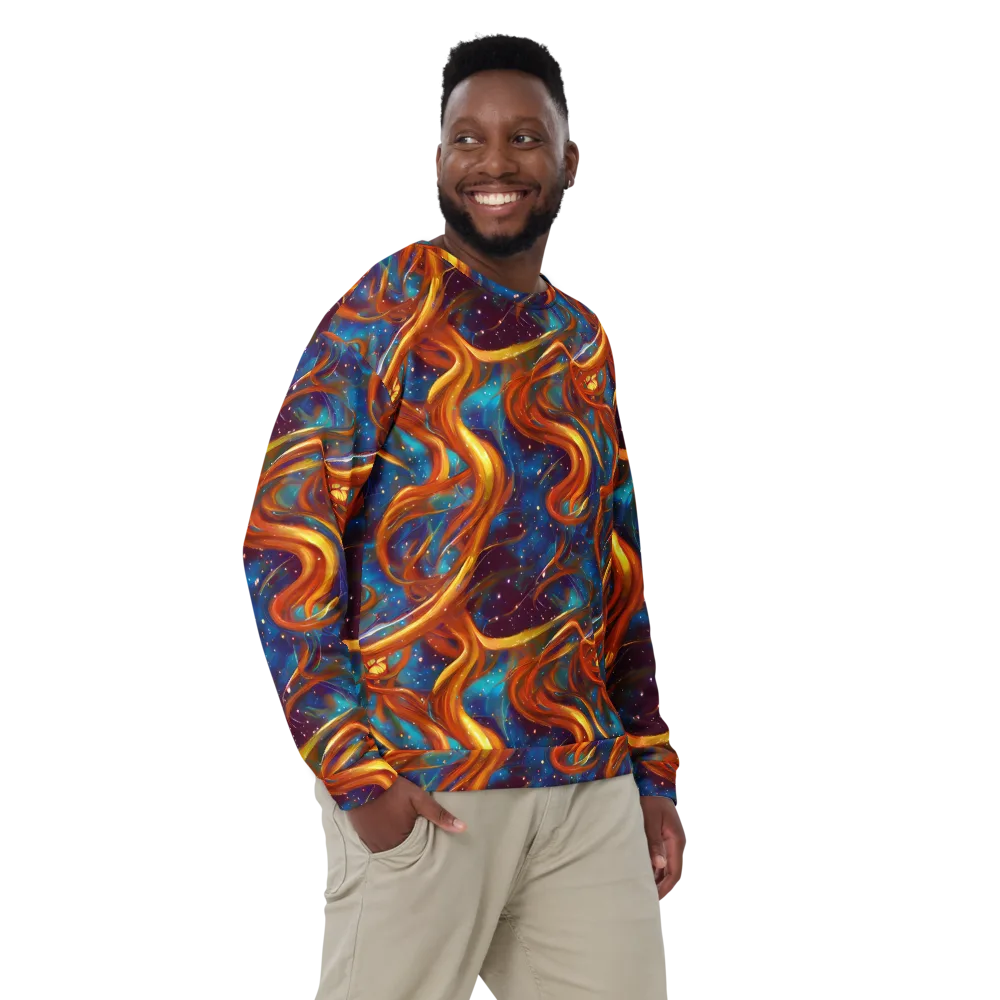 Perez Whirl on Sweatshirt — Front