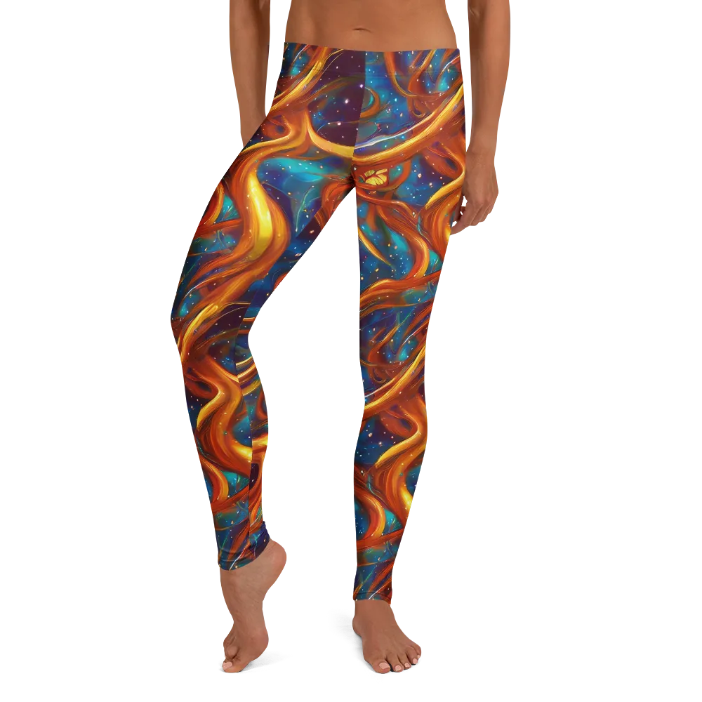 Perez Whirl on Leggings — Front