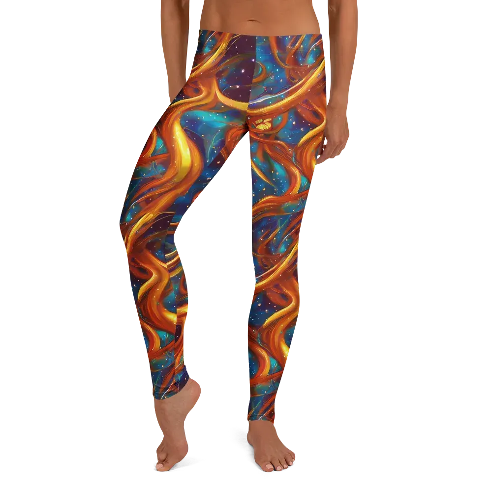 Perez Whirl on Leggings — Front