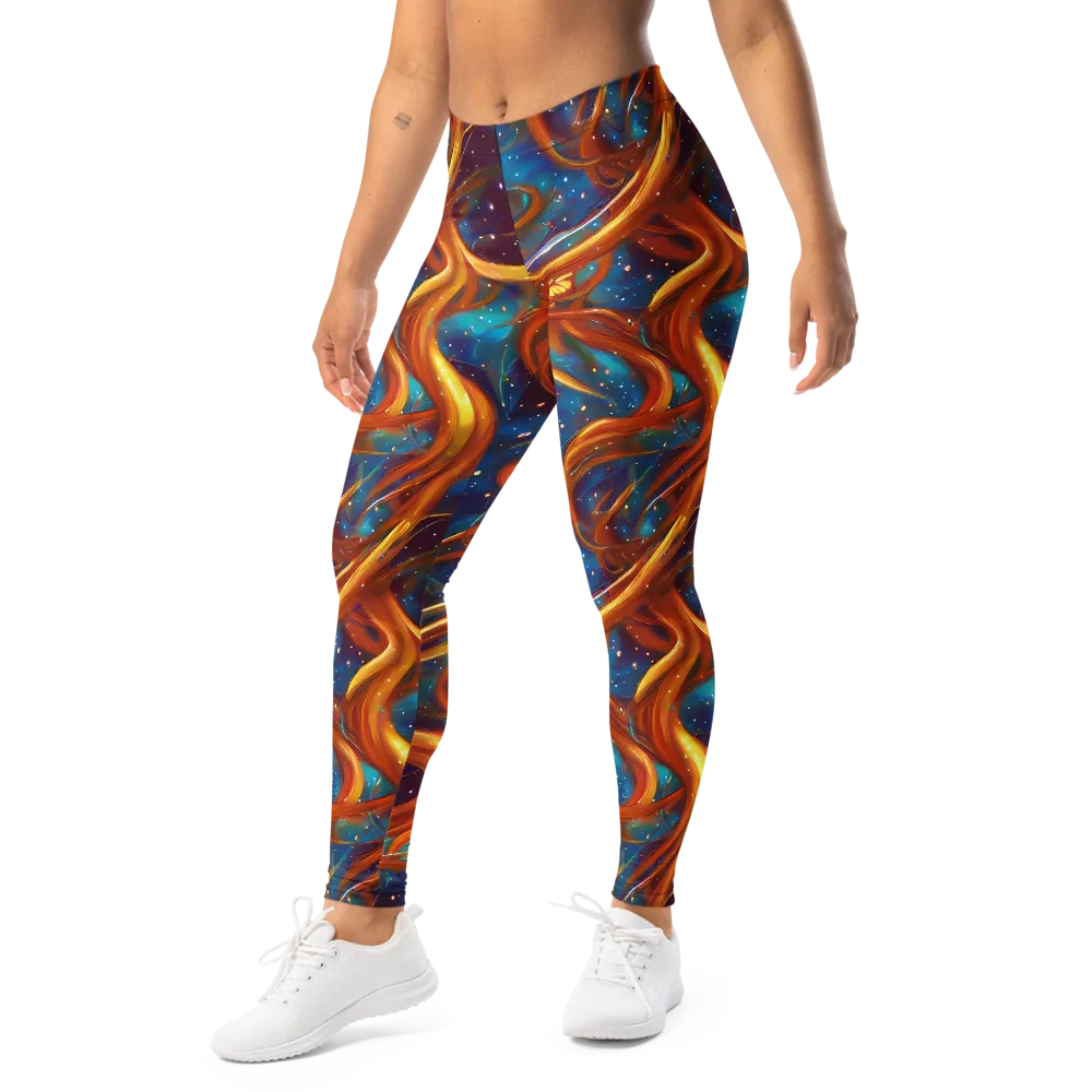 Perez Whirl on Leggings — Left Front