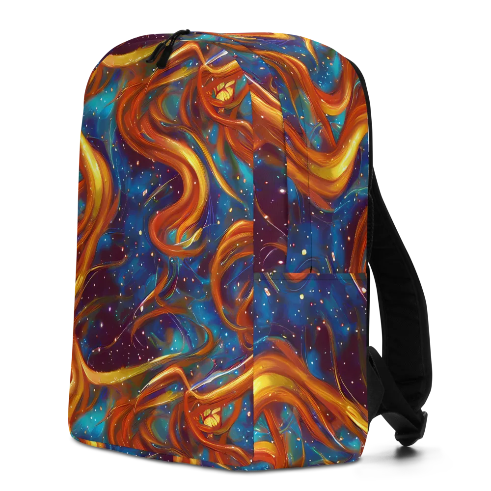 Perez Whirl on Minimalist Backpack — Left