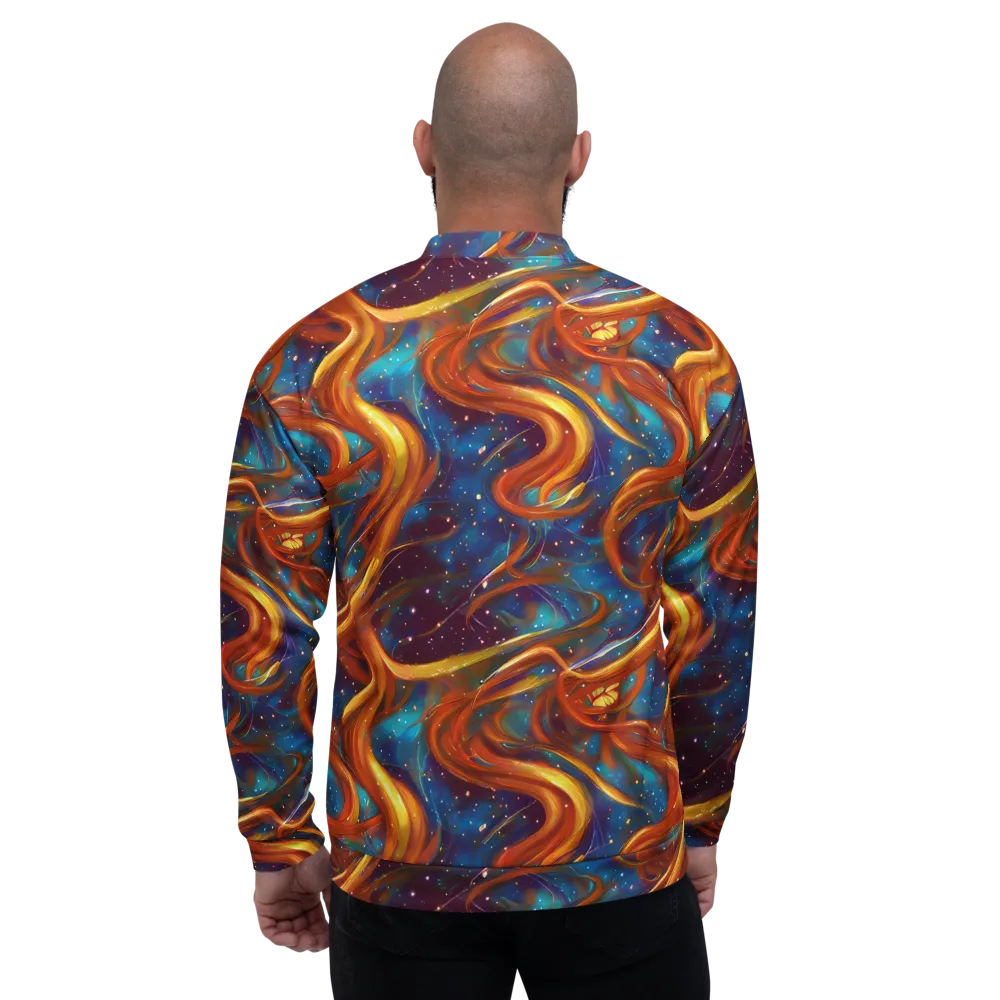 Perez Whirl on Bomber Jacket — Back
