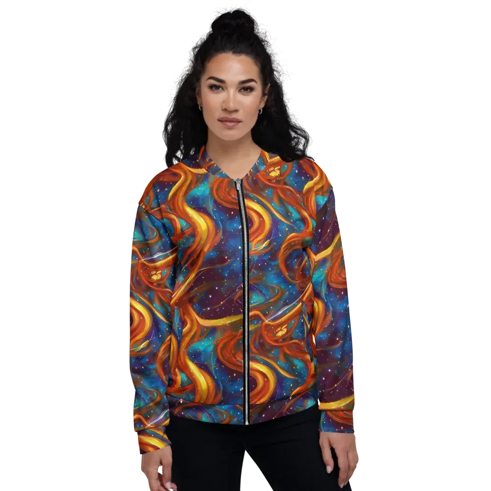 Perez Whirl on Bomber Jacket — Front
