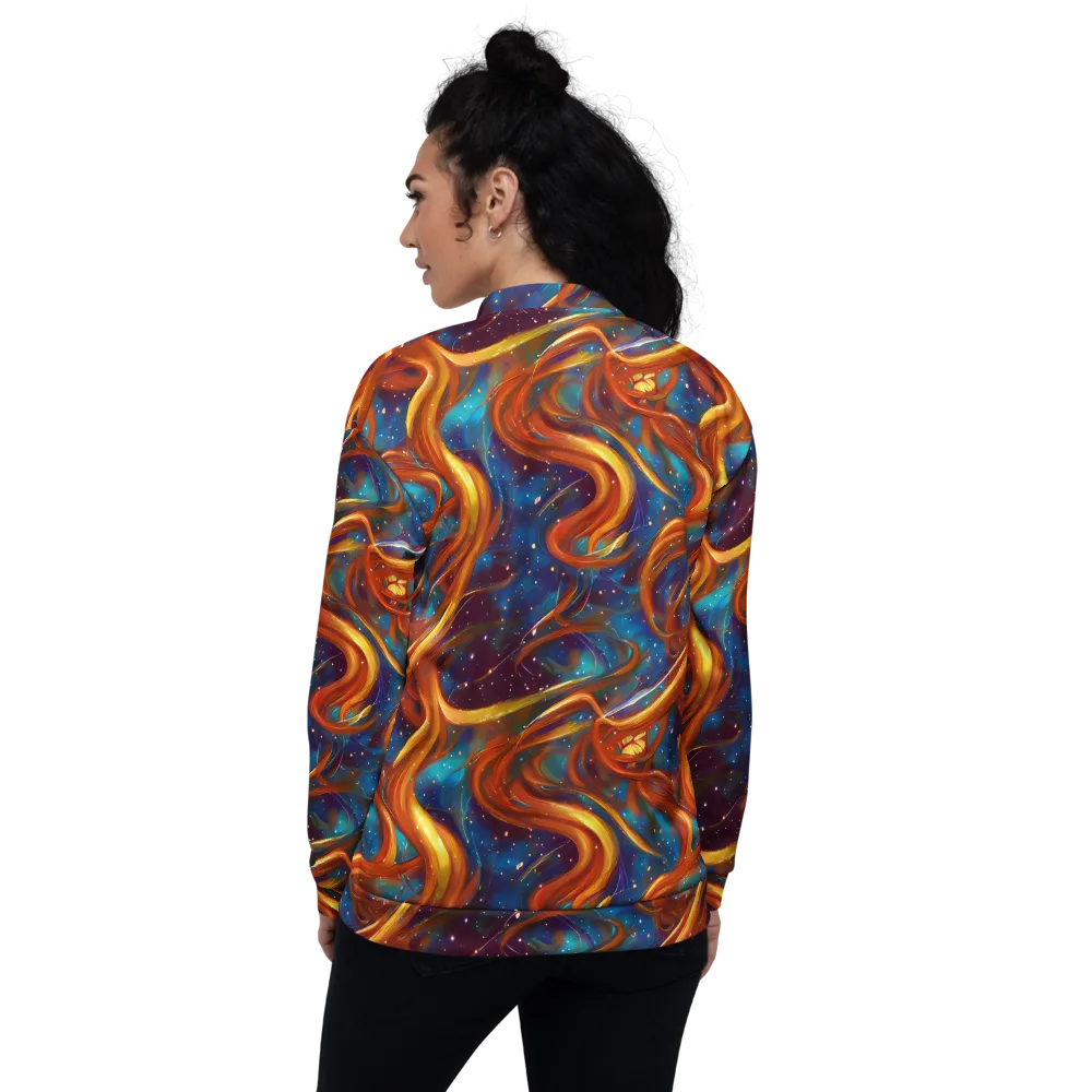 Perez Whirl on Bomber Jacket — Back