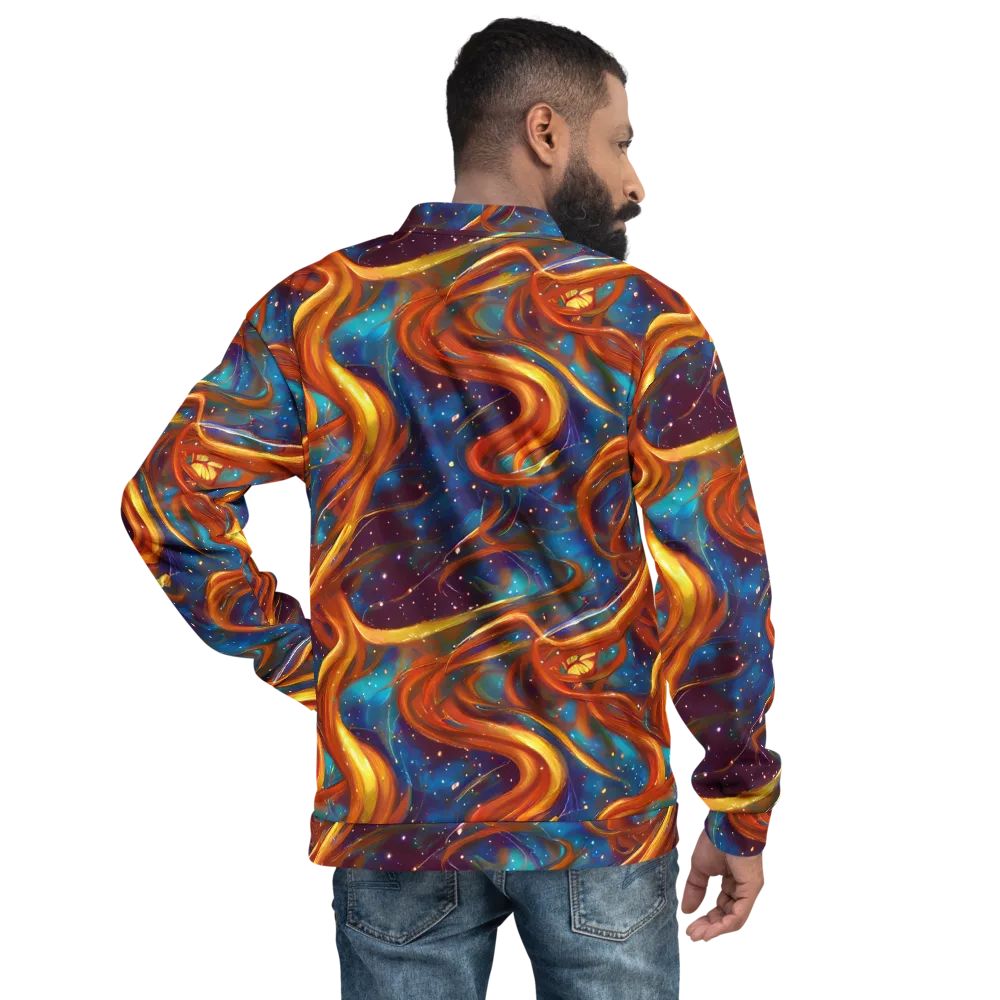 Perez Whirl on Bomber Jacket — Back