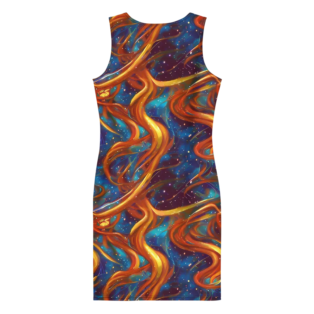 Perez Whirl on Bodycon Dress — Back