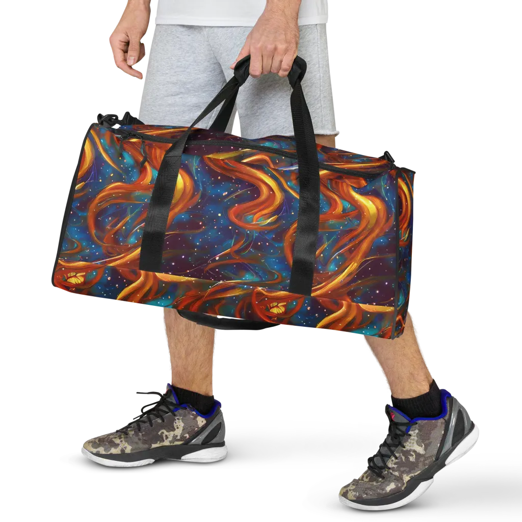 Perez Whirl on Duffle Bag — Front