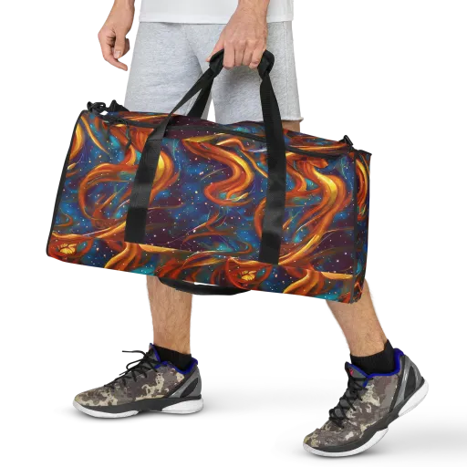 Perez Whirl on a Duffle Bag