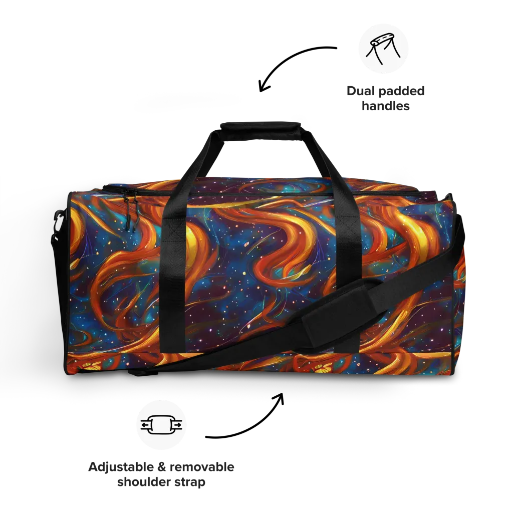 Perez Whirl on Duffle Bag — Front