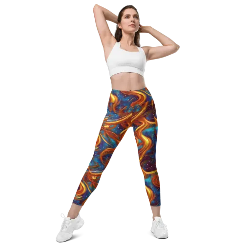 Perez Whirl on a Leggings with Pockets