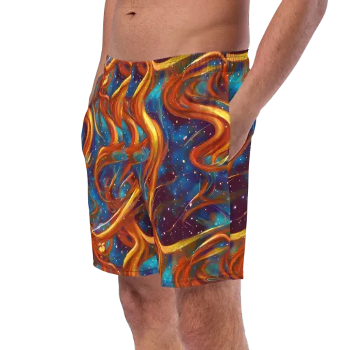 Perez Whirl on a Swim Trunks