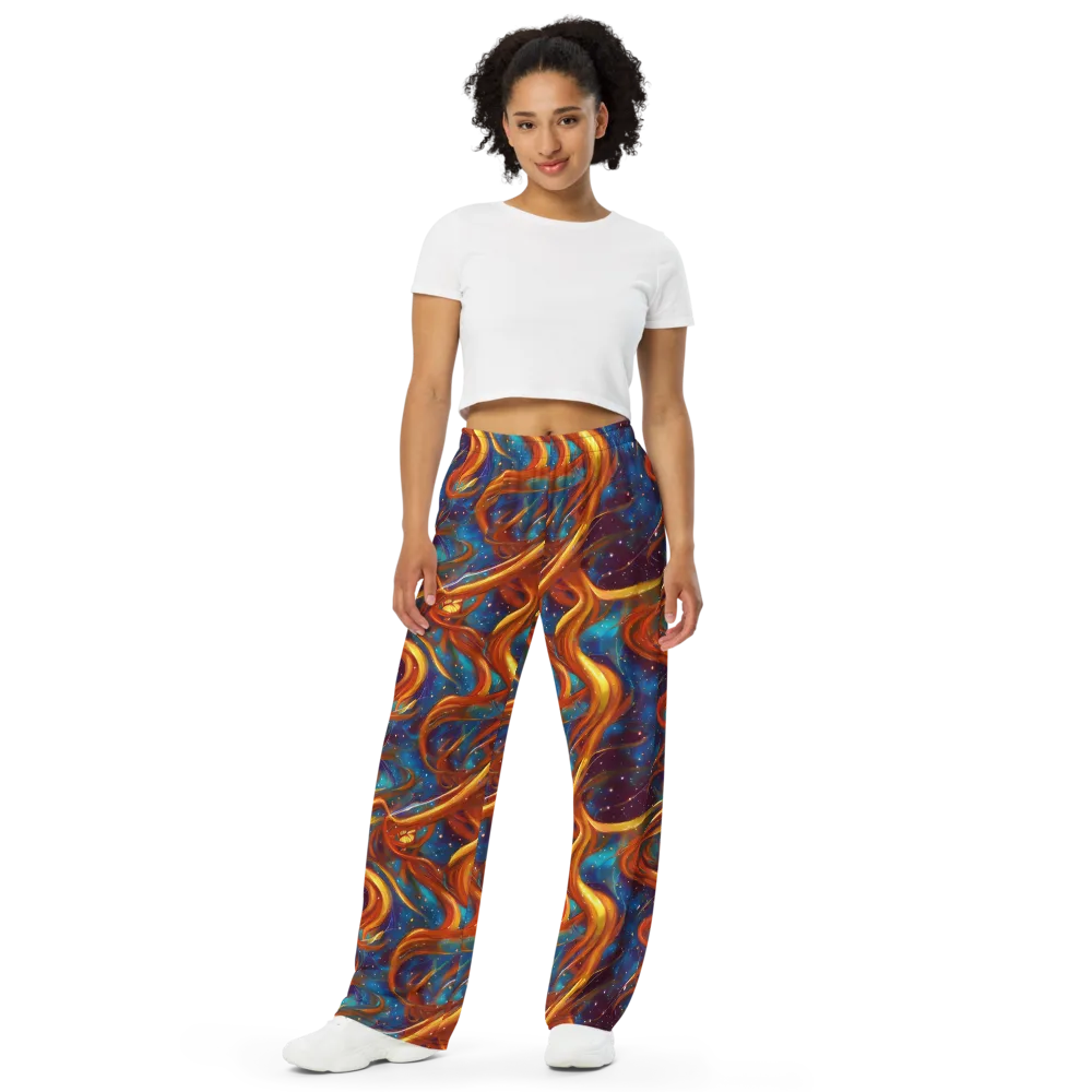 Perez Whirl on Wide-Leg Pants — Front