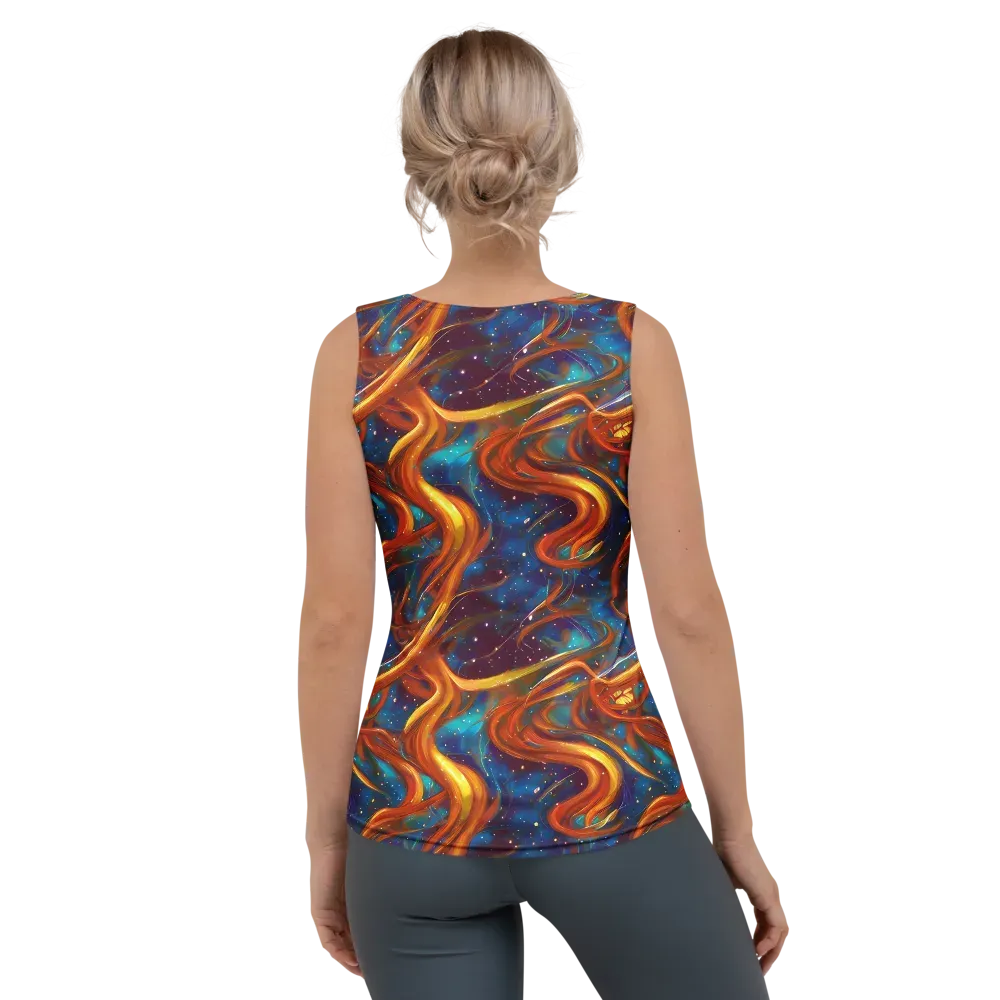 Perez Whirl on Women's Tank Top — Back