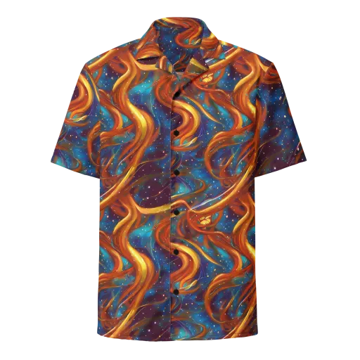 Perez Whirl on a Button Shirt