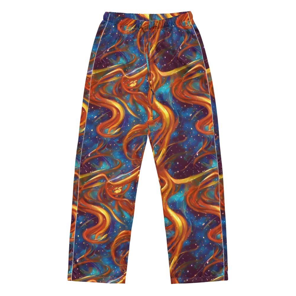Perez Whirl on Women's Pajama Pants — Front