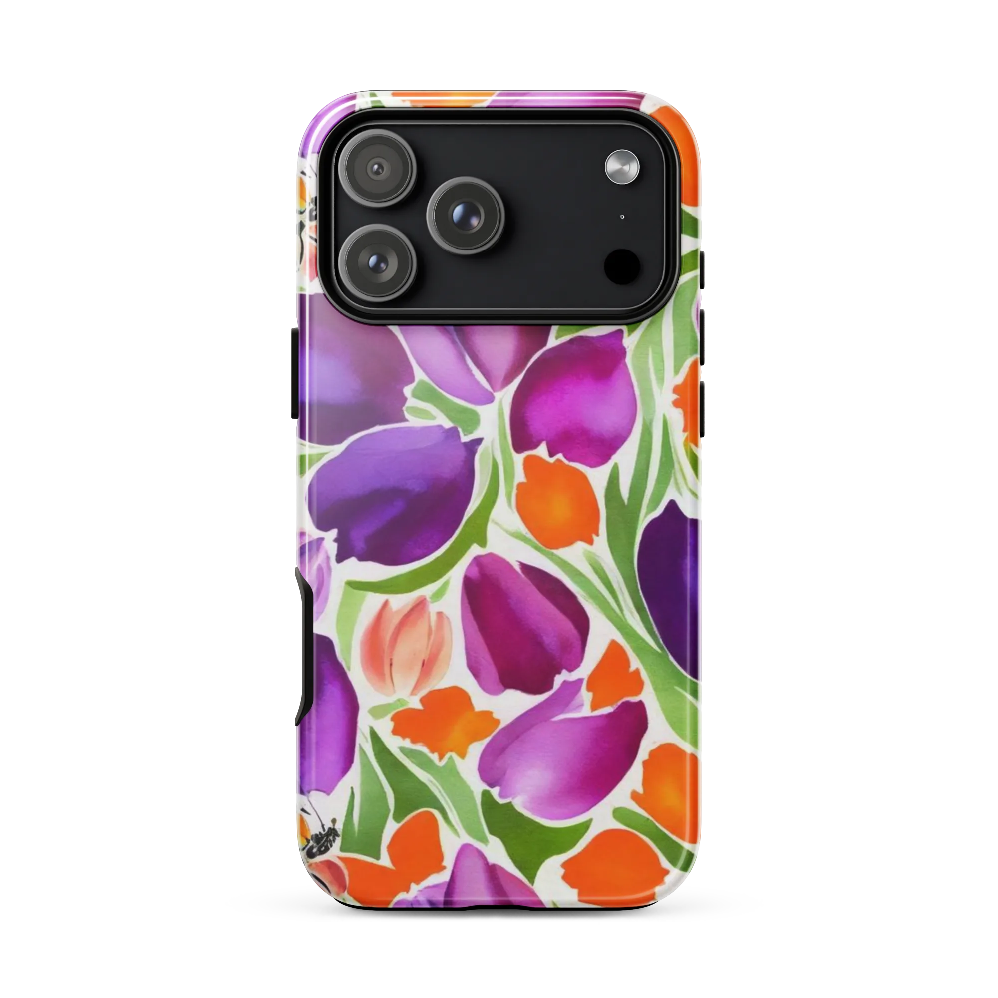 Tulip Carnival on Tough Case for iPhone® — Front