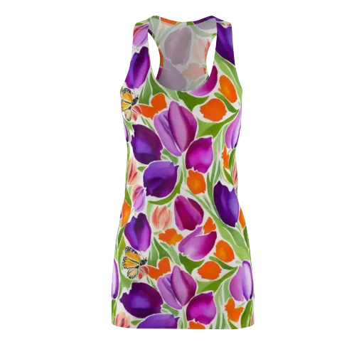 Tulip Carnival on a Racerback Dress