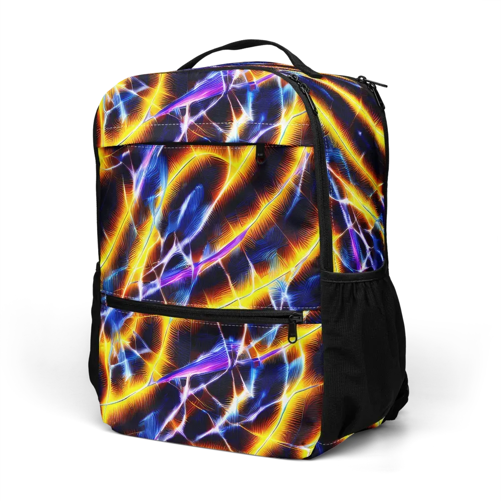 Tempel Tangle on Utility Backpack — Left Front