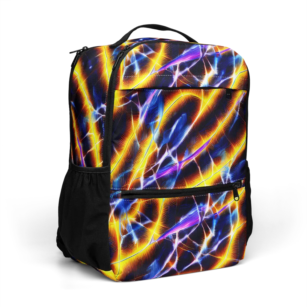 Tempel Tangle on Utility Backpack — Right Front